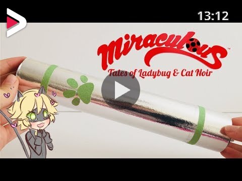 Cat Noir Staff / Baton Tutorial دیدئو dideo